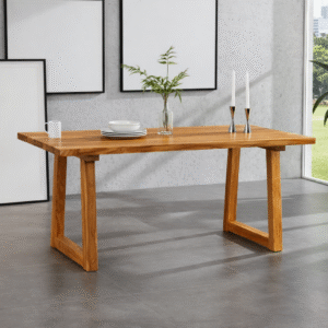 bufet tv kayu jati model minimalis modern