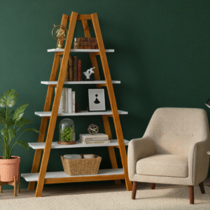 bufet tv kayu jati model minimalis modern